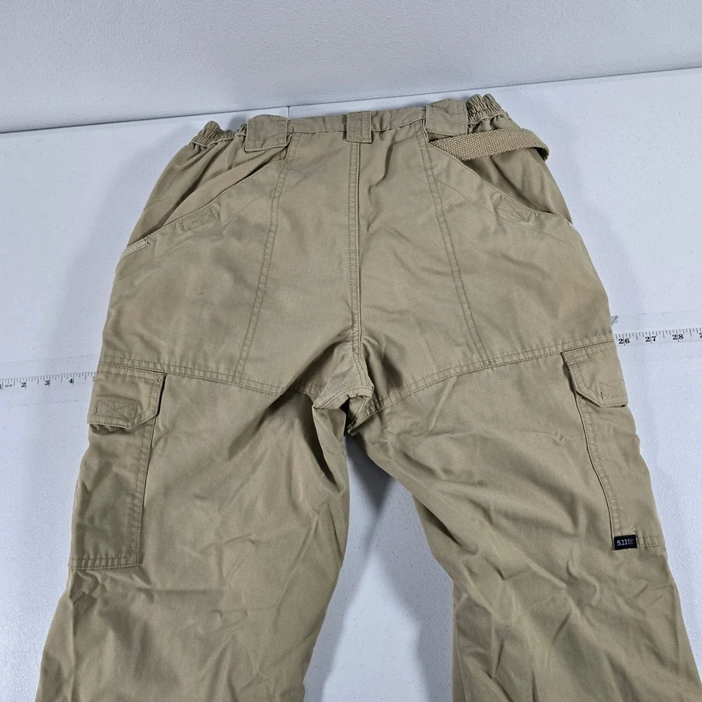 5.11 Tactical Womens Khaki Tan Ripstop Cargo Pants Size 8 Regular Utility Work - Picture 2 of 9